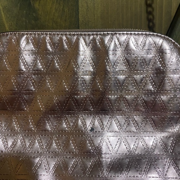 Metallic Pink Michael Kors Purse, used - Picture 6 of 7
